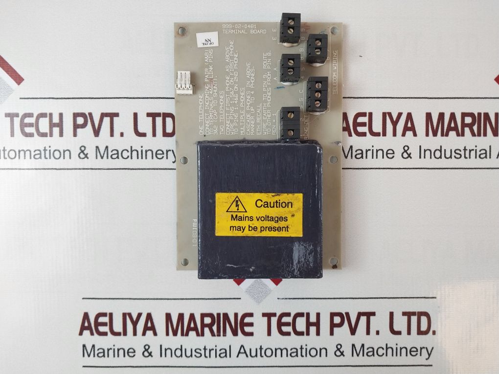 999-02-0481 Terminal Board
