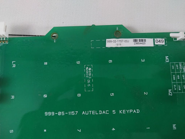 999-05-1157 Auteldac 5 Keypad