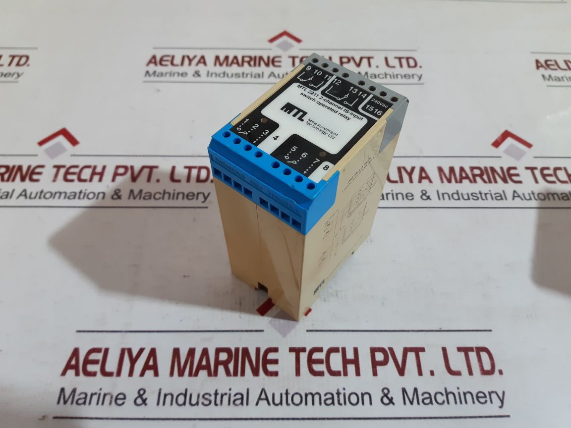 Mtl Mtl 2211 2-channel Is-input Switch Operated Relay
