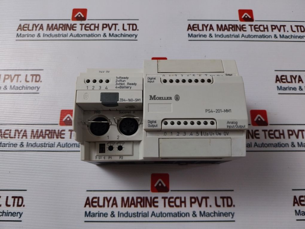 Moeller Ps4-201-mm1 Compact Programmable Logic Controller 24Vdc, 0,8A
