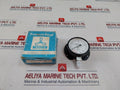 Nisshin 0-20 Kgf/Cm2 Pressure Gauge Bt-1 1/4