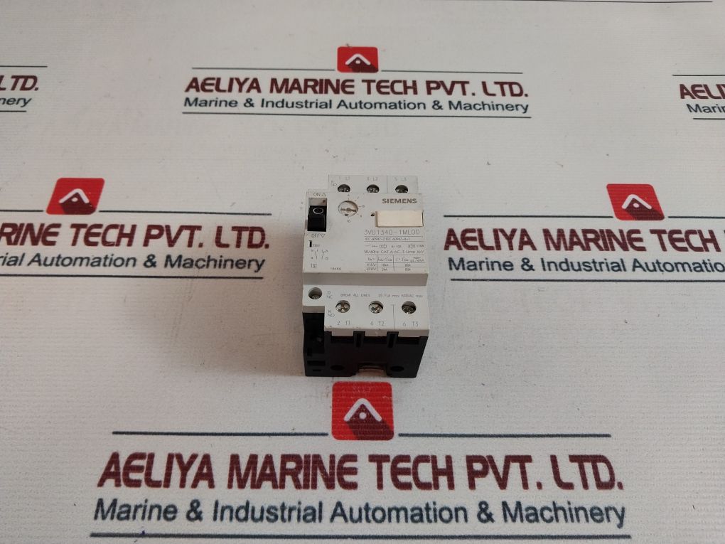 Siemens 3Vu1340-1Ml00 Circuit Breaker 6-10A 600Vac