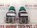 Allen Bradley 800T-q24 Ser.T Green Pilot Light 24V Ac/Dc