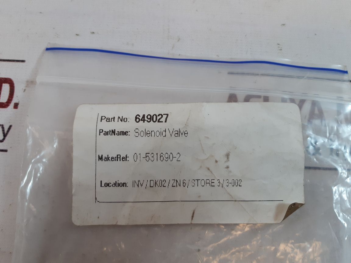 A.u.k. muller svgw solenoid valve 649027