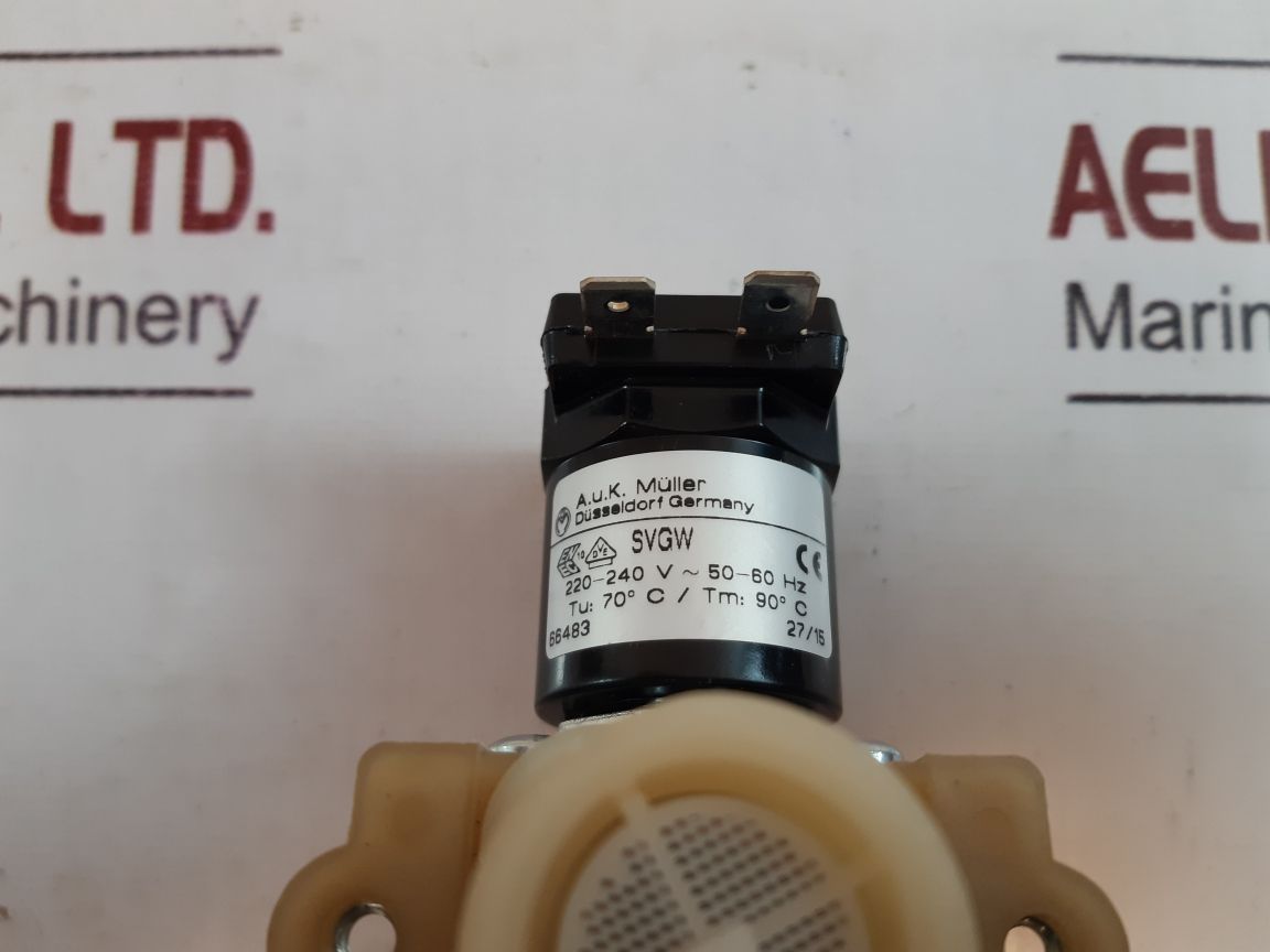 A.u.k. muller svgw solenoid valve 649027