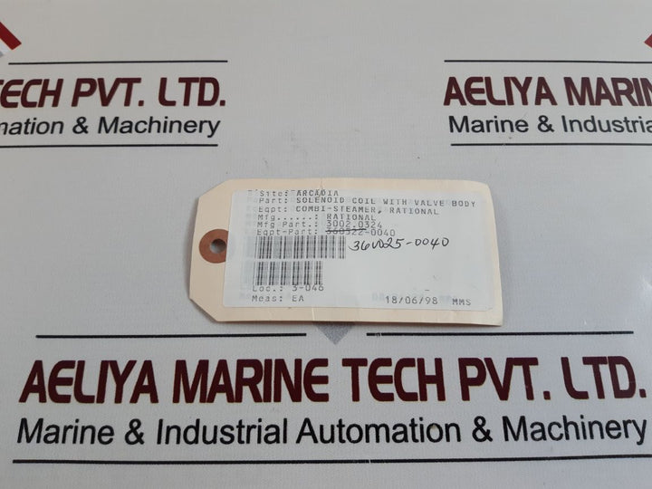 A.u.k. muller svgw solenoid coil with valve body