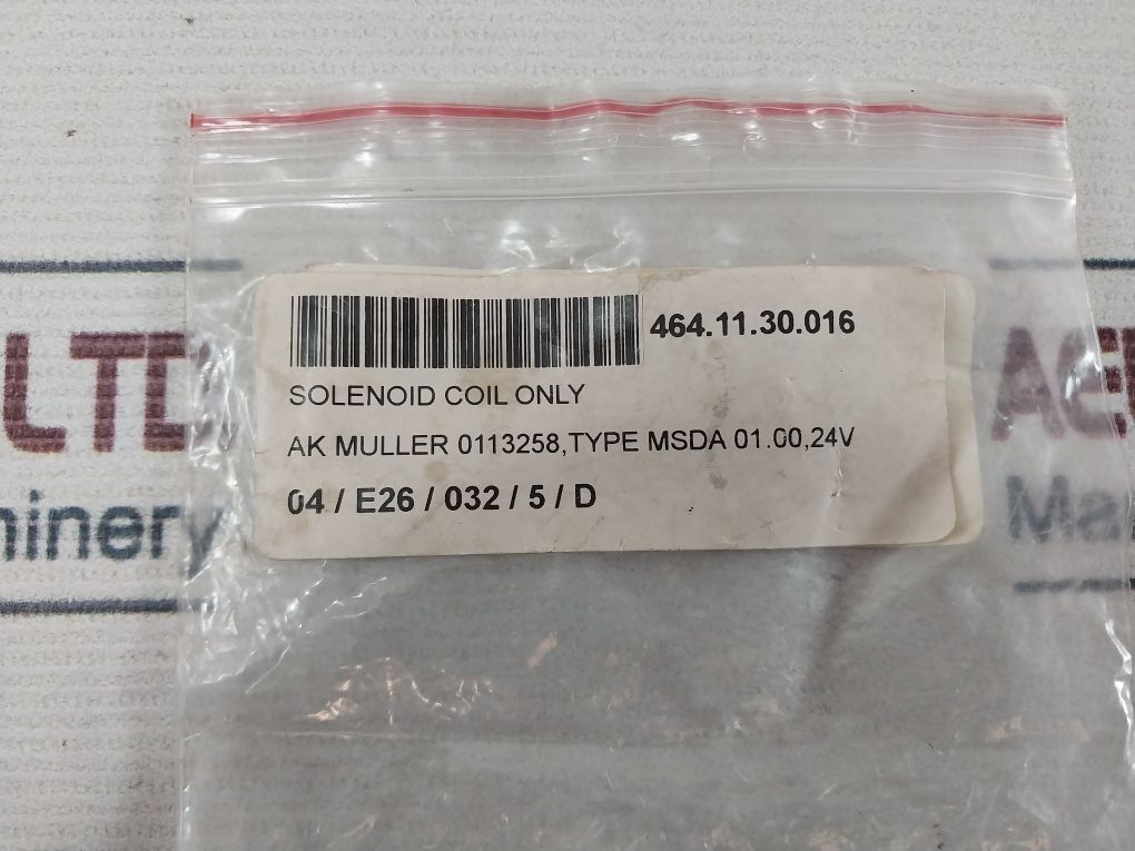 A.U.K. Muller 0113258 Solenoid Coil