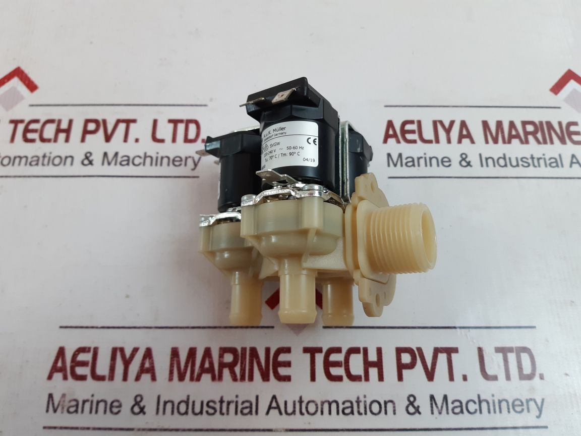 A.U.K. Muller Svgw Solenoid Valve Triple Osp
