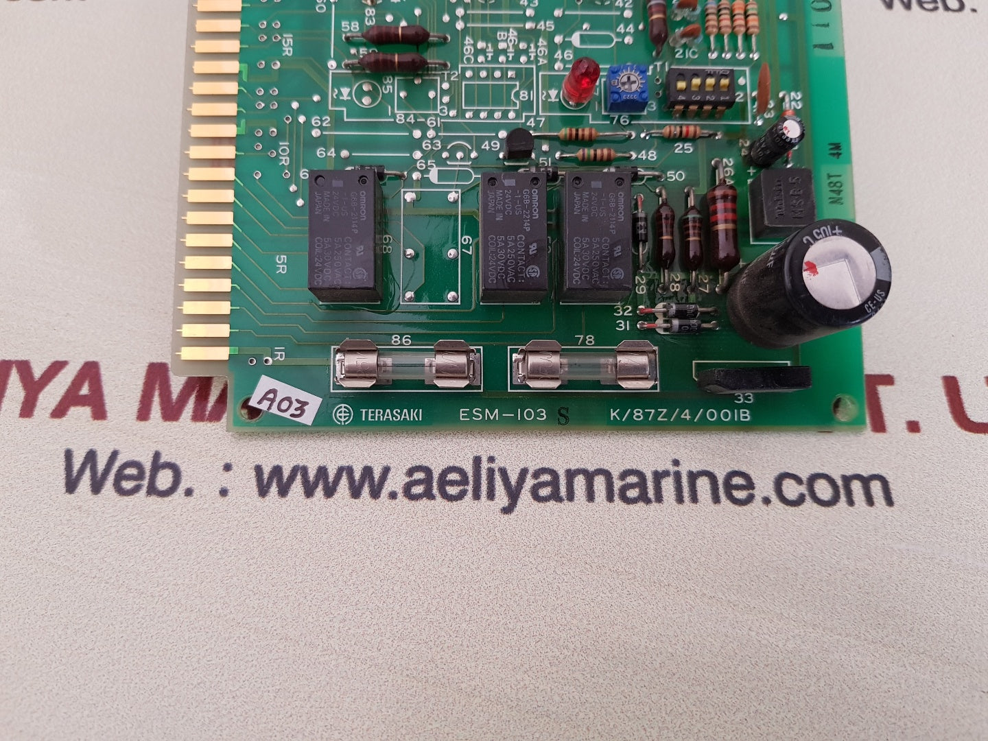 Terasaki esm-103 starter module k/87z/4/001b 