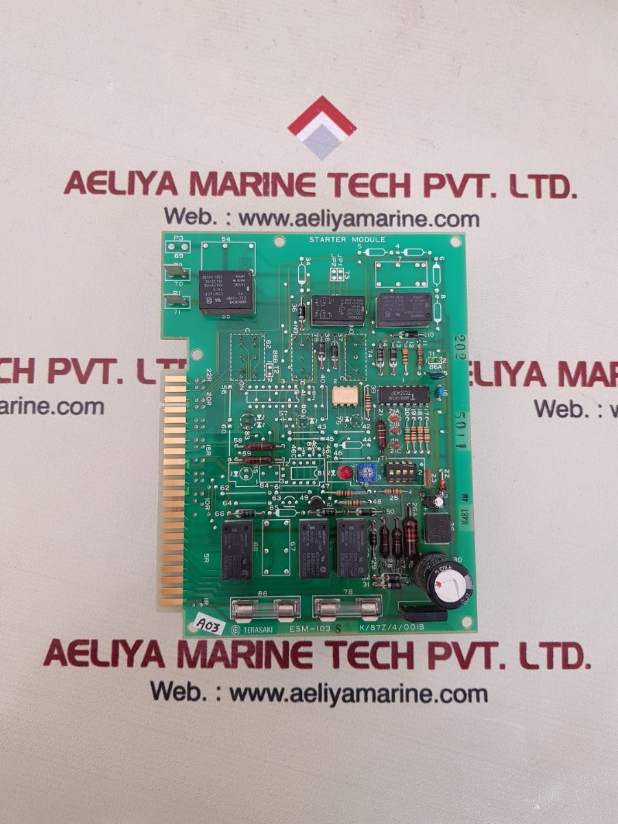 Terasaki esm-103 starter module k/87z/4/001b 