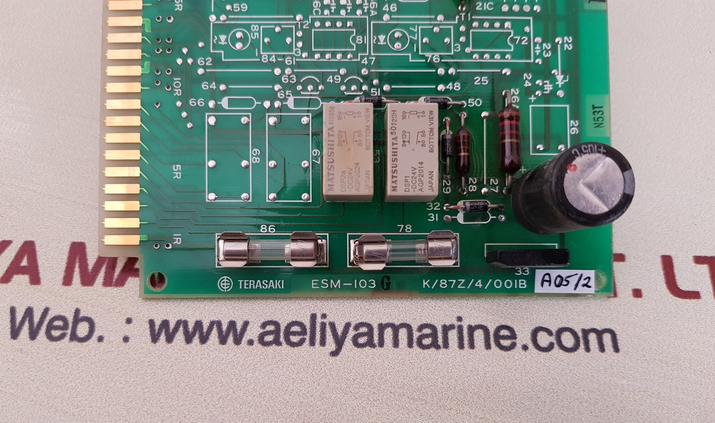 Terasaki esm-103g starter module k/87z/4/001b 