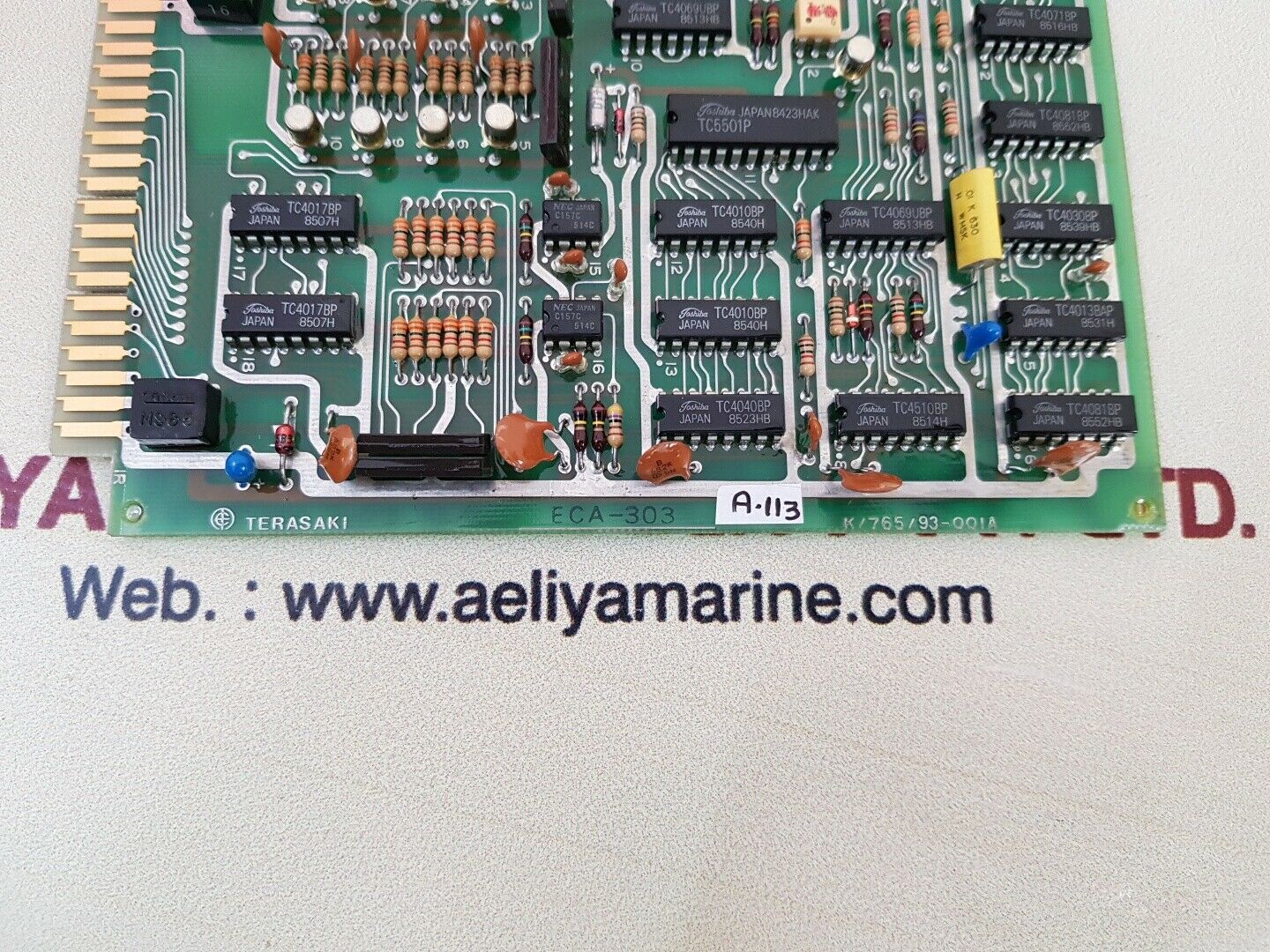 Terasaki eca-303 pcb card k/765/93-001a