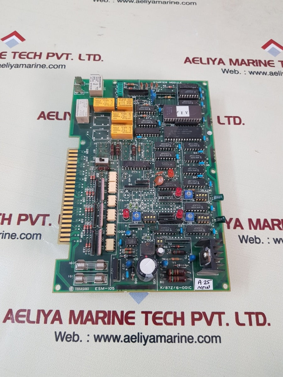 Terasaki esm-105a starter module k/87z/6-001c 