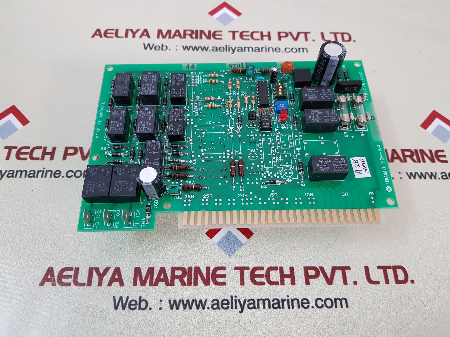 Terasaki esm-104 starter module k/87z/5-001c 