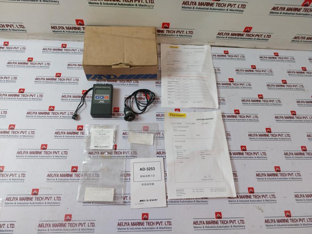 A&D Ad-3253 Ultrasonic Thickness Gage Sonic Meter