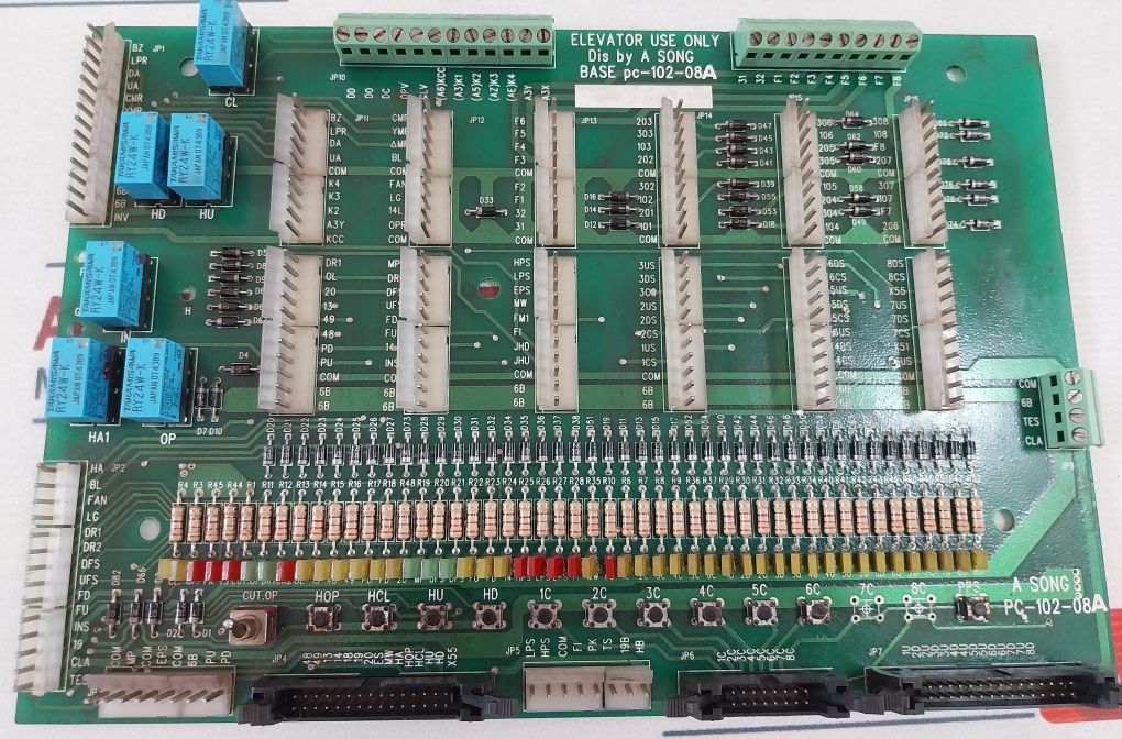 A Song Pc-102-08A Printed Circuit Board