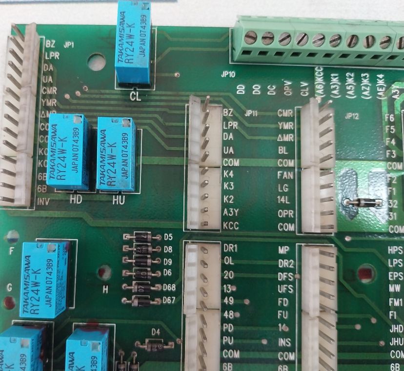 A Song Pc-102-08A Printed Circuit Board