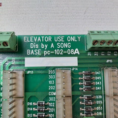 A Song Pc-102-08A Pcb Card