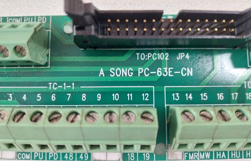 A Song Pc-63E-cn Printed Circuit Board