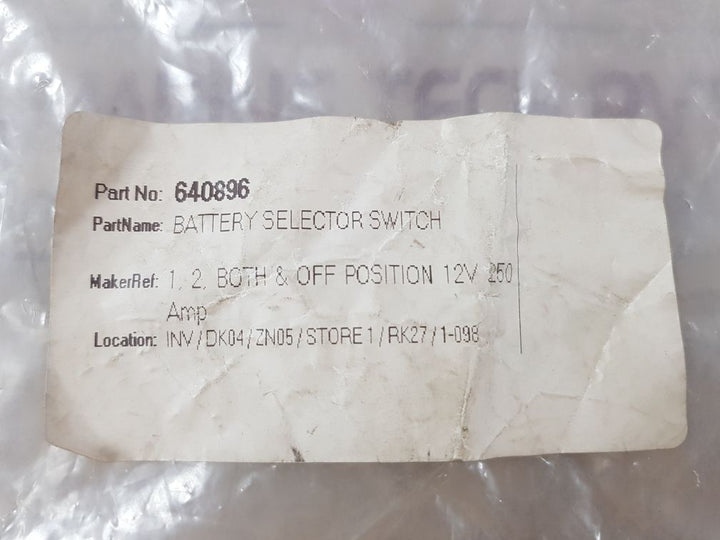 AAA battery selector switch