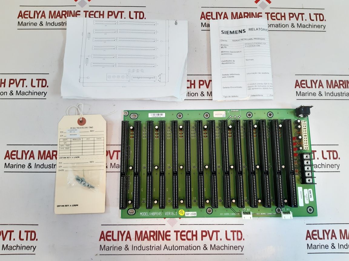 Aaeon Bp-214S Backplane Boardaaeon
