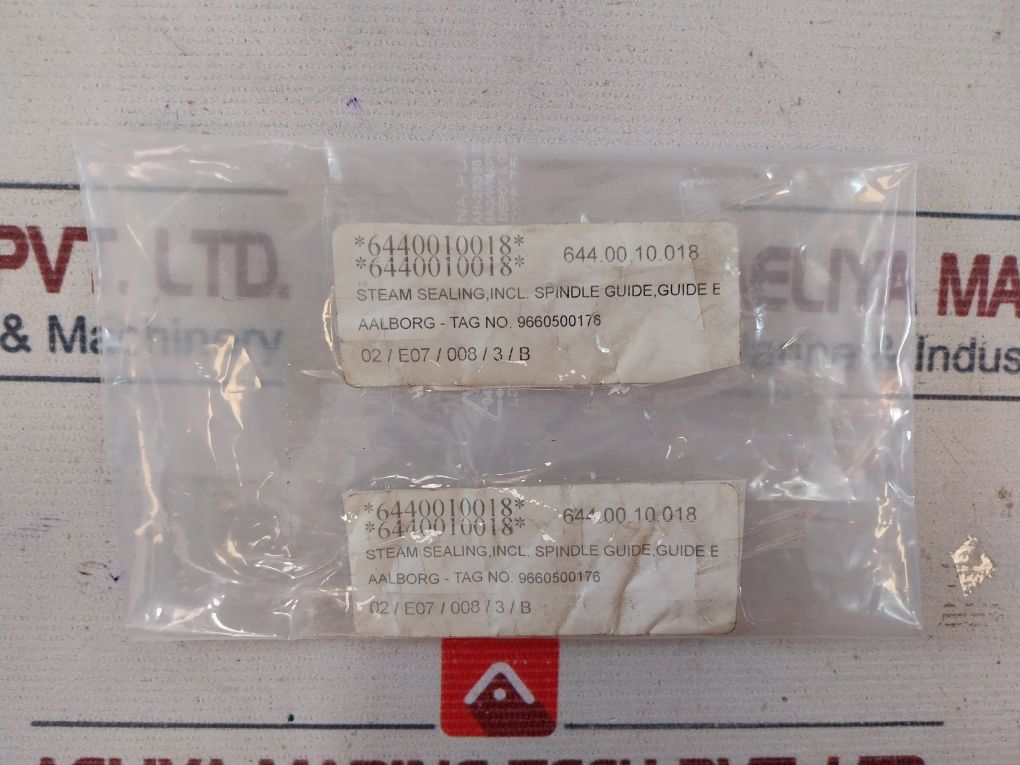 Aalborg 9660500176 Steam Sealing Include Spindle Guide