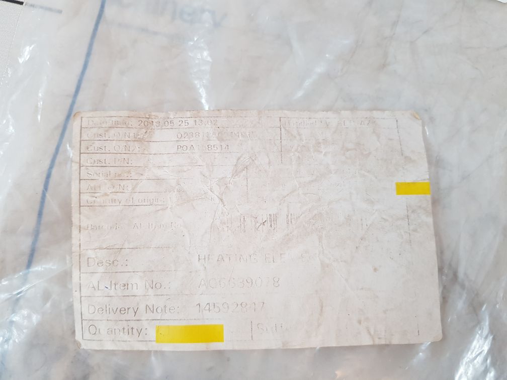 Aalborg Ag 6639078 Heating Element