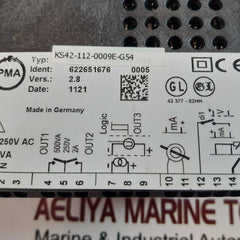 Aalborg industries ks42-112-0009e-g54 temperature controller ks 42-1 universal