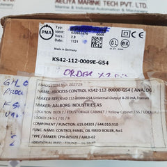 Aalborg ks 42-1 universal loop temperature controller ks42-110-0009e-g54