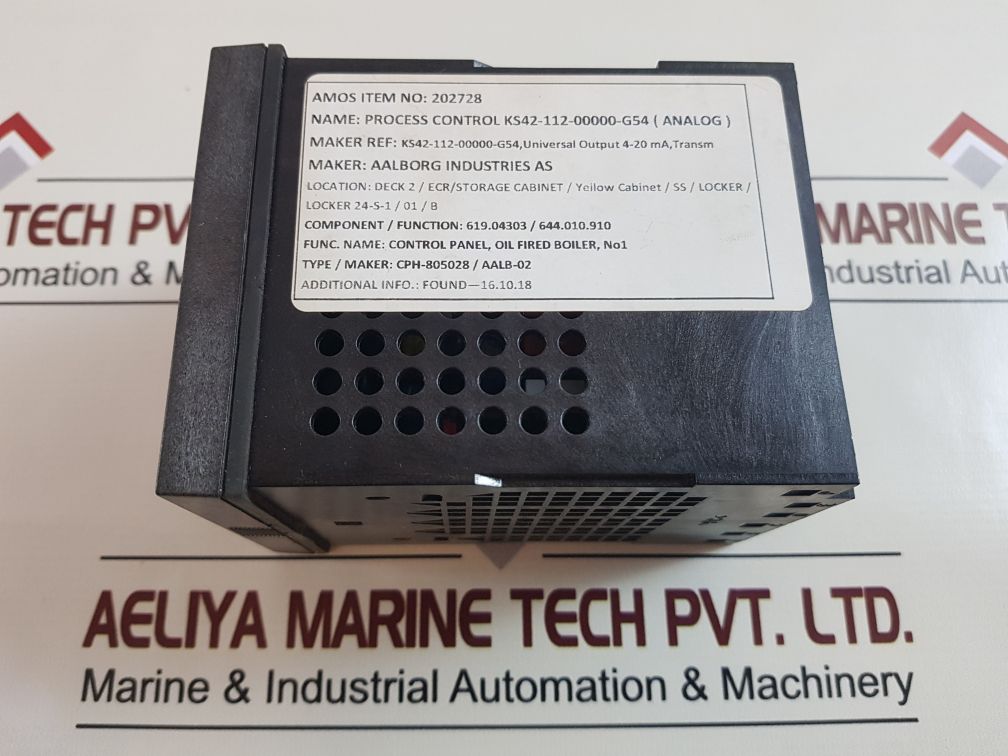 Aalborg ks 42-1 universal loop temperature controller ks42-110-0009e-g54