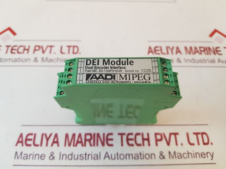 Aanderaa Di-130P01036 Dual Encoder Interface
