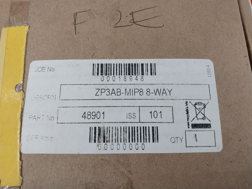 Ab-mip8 8-way Input Board Zp3Ab-mip8