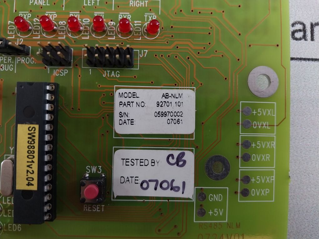 Ab-nlm Printed Circuit Board 92701.101