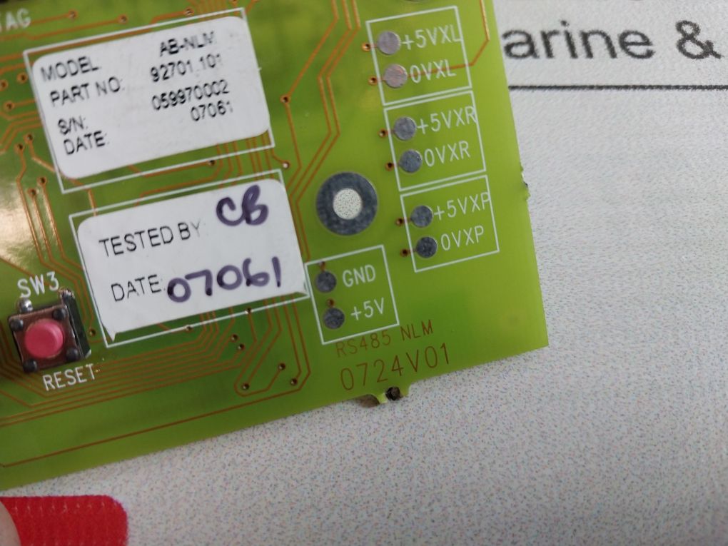 Ab-nlm Printed Circuit Board 92701.101