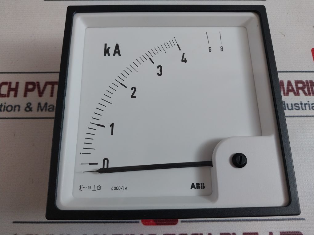 Abb 0-8 Ka Meter 4000/1A