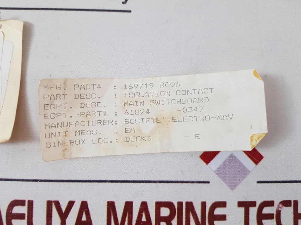 Abb 169719 R006 Terminal For Fixed Part