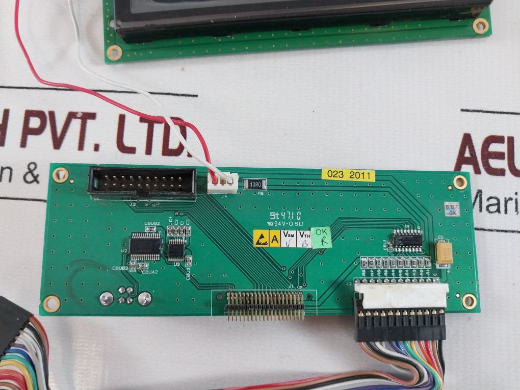 Abb Cfag320240Cx Monochrome Lcd With 1Hyc418000-402 Card