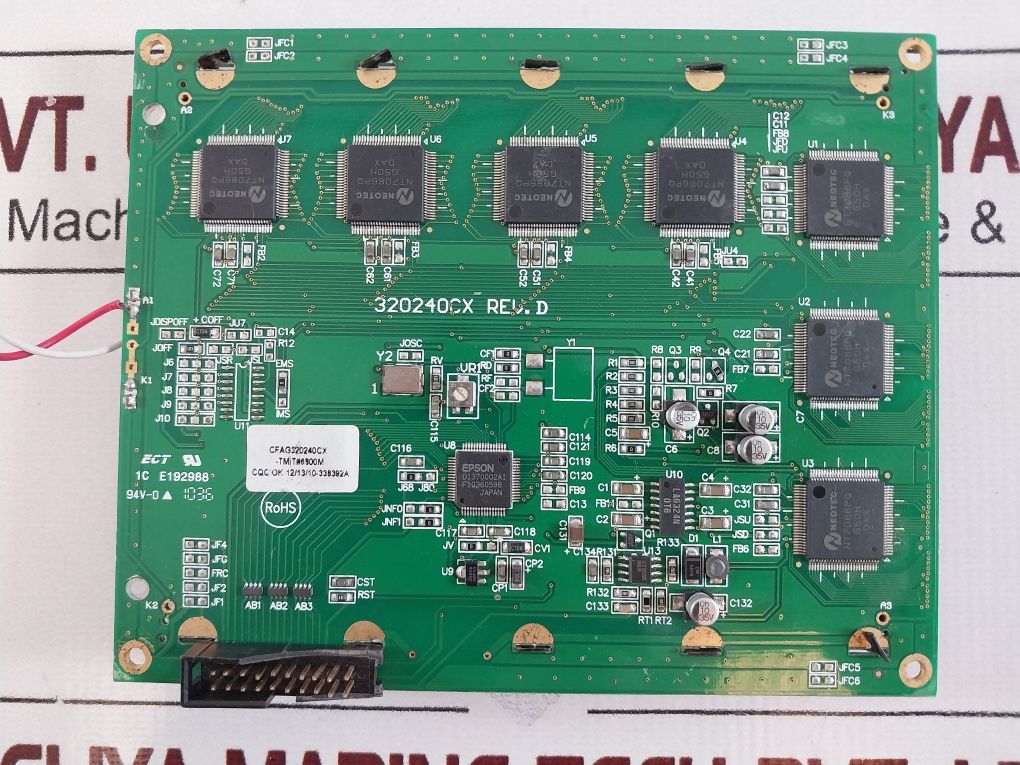 Abb Cfag320240Cx Monochrome Lcd With 1Hyc418000-402 Card