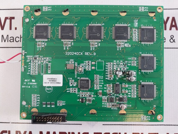 Abb Cfag320240Cx Monochrome Lcd With 1Hyc418000-402 Card