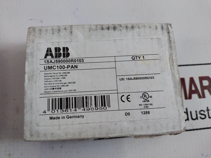 Abb 1Saj590000R0103 Operator Panel For Umc100