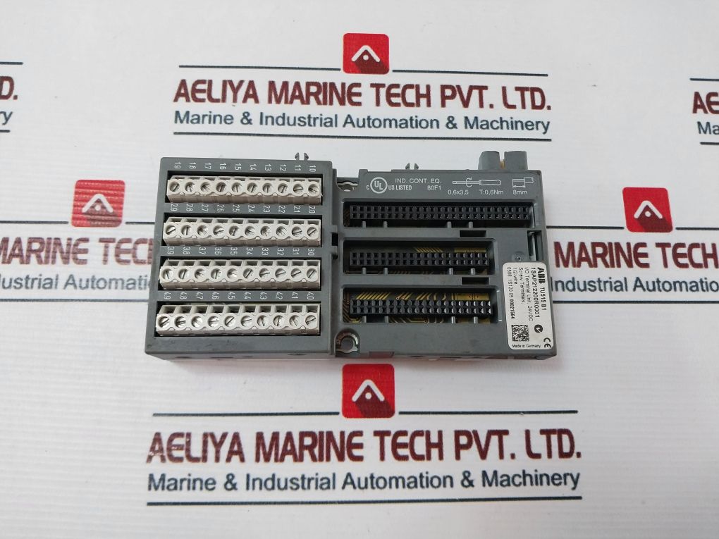 Abb 1Sap212200R0001 I/O Terminal Unit 24V Dc