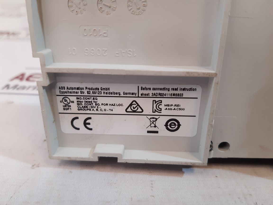 Abb 1Sap250300R0001 Analog Input Module Ai523 F1 1S120 05 00000419