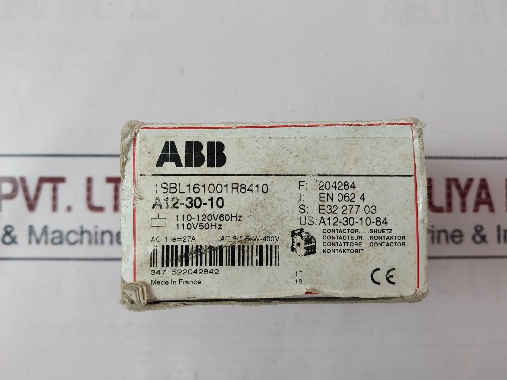 Abb 1Sbl161001R8410 3-pole Contactor 445-0948
