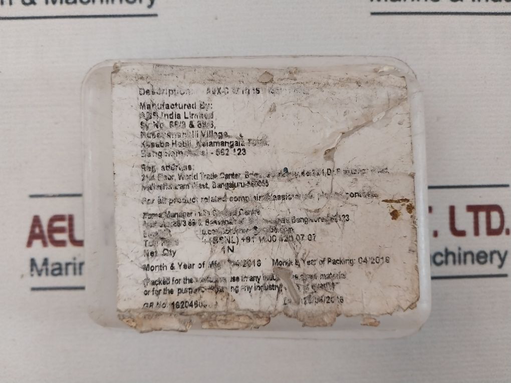 Abb 1Sd A053704 R1 Changeover Contact Open-closed Tripped
