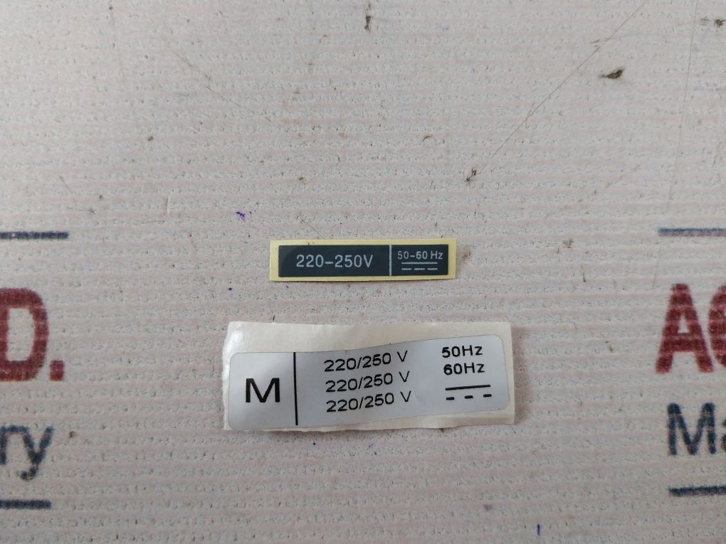 Abb 1Sda038324R1 Geared Motor Device Supply Voltage 220/250V