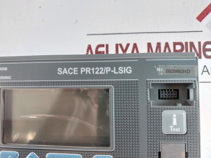 Abb Sace Pr122/P-lsig Overcurrent Release With Pr 030/B Battery Unit Holder Set