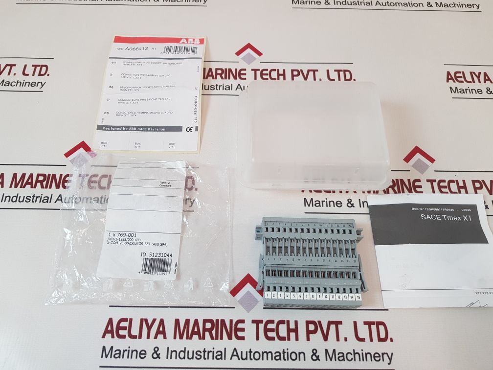 Abb 1Sda066412R1 Connectors Plug-socket Switchboard
