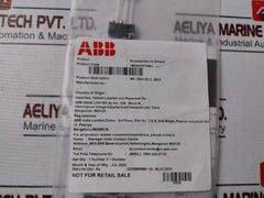 Abb 1Sda073778R1 Relay Trip Signaling Contact Set