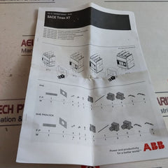 Abb 1Sda082810R1 Rhe/Rhe Padlock- Rotary Handle Operating Mechanism Door Mounted