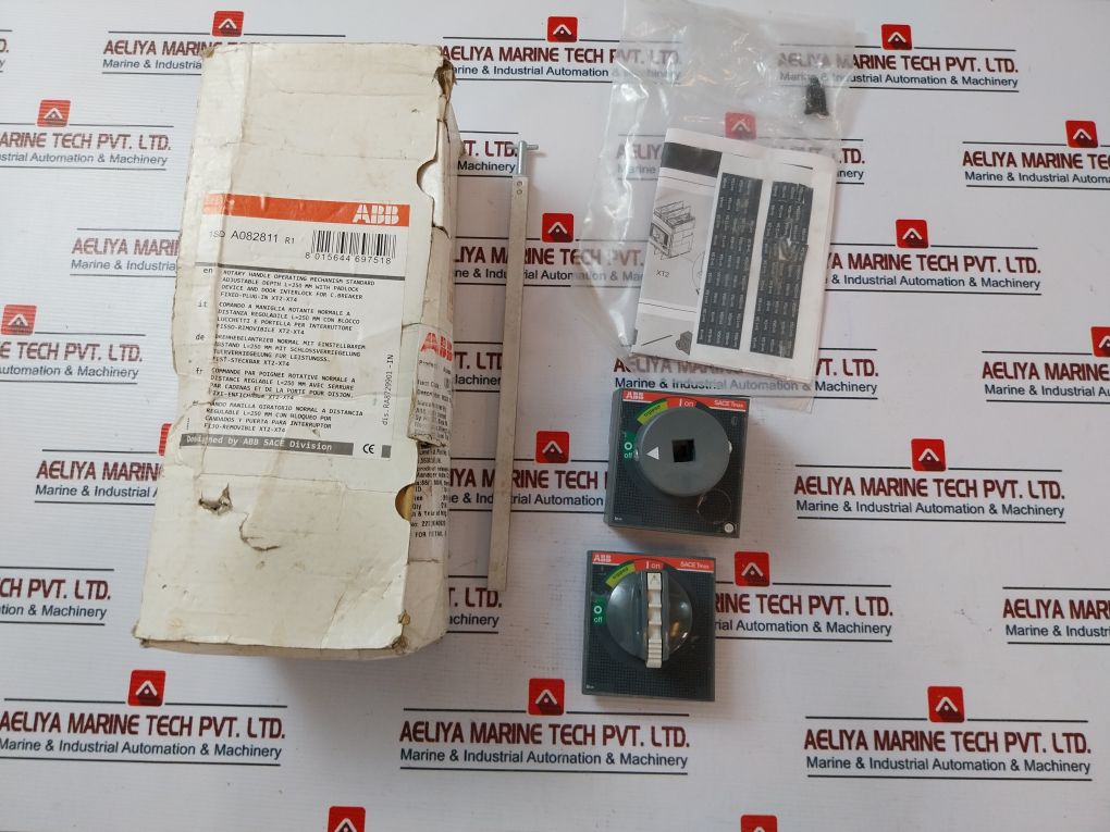 Abb 1Sda082811R1 Rotary Handle Operating Mechanism Door Mounted